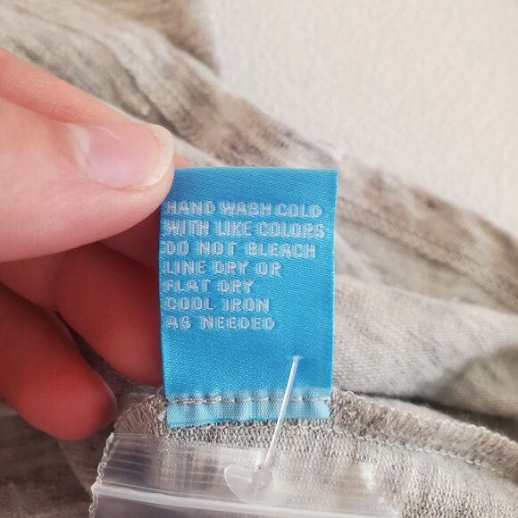 J. McLaughlin Womens Brynn Top Size S Grey Linen Button Front Pockets Beach NWT - Picture 6 of 10